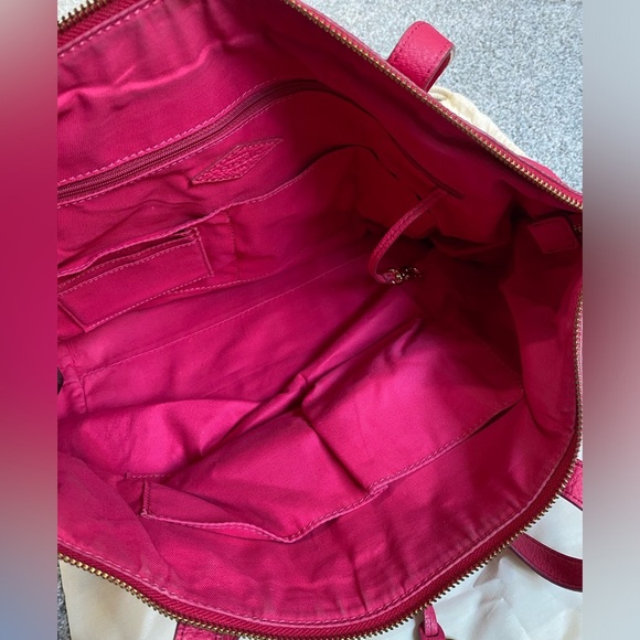 FOSSIL Sydney Shopper Pomegranate - Picture 11 of 13